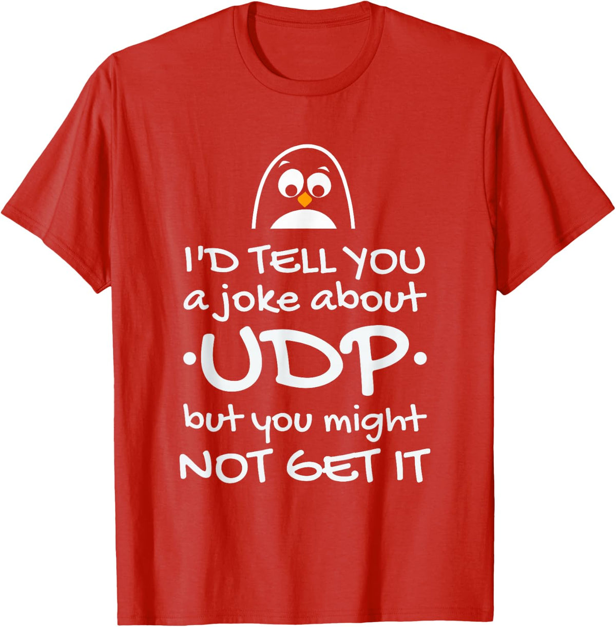 Funny Network Engineer T-Shirt Sysadmin IT T-Shirt - Red