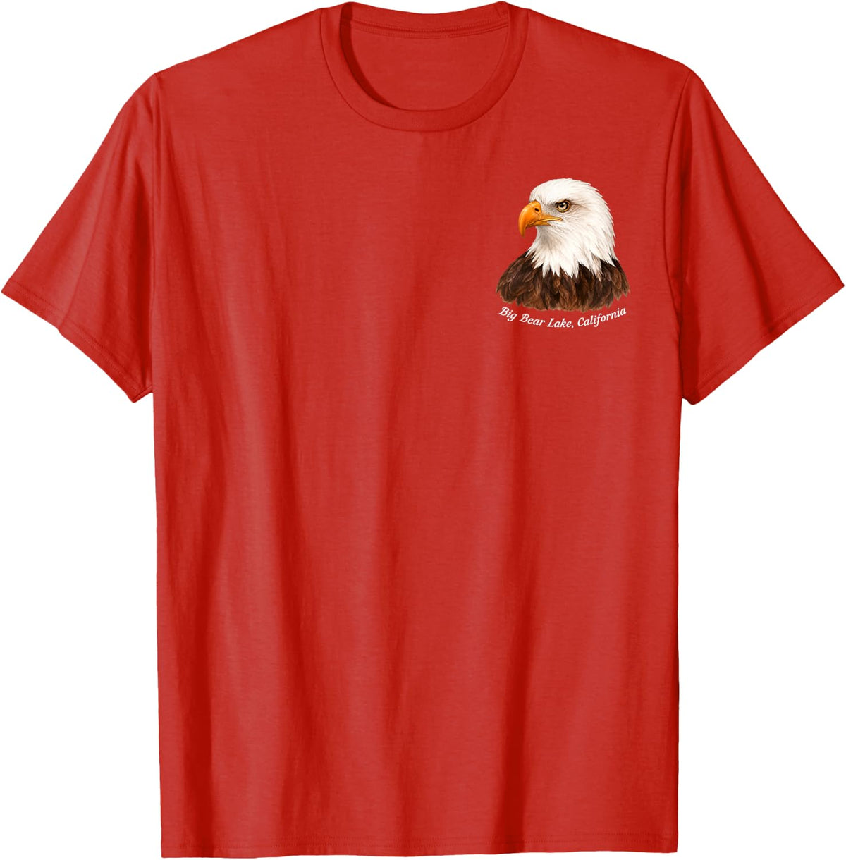 Fly High Jackie Forever Our Queen Memorial Bald Eagle 2 T-Shirt - Red