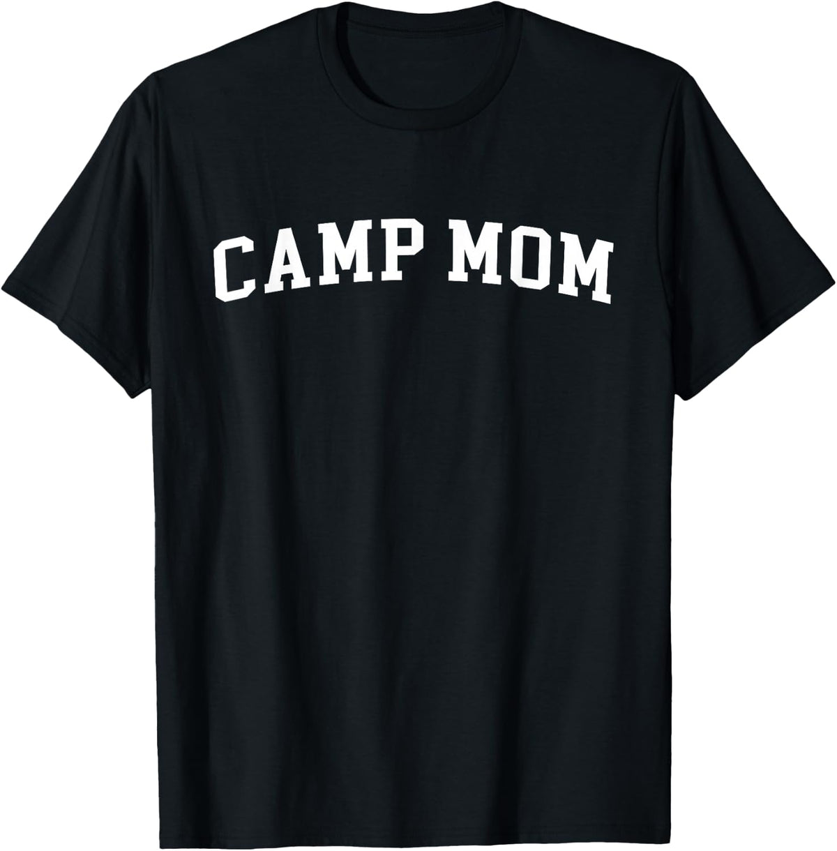 Camp Mom T-Shirt - Black