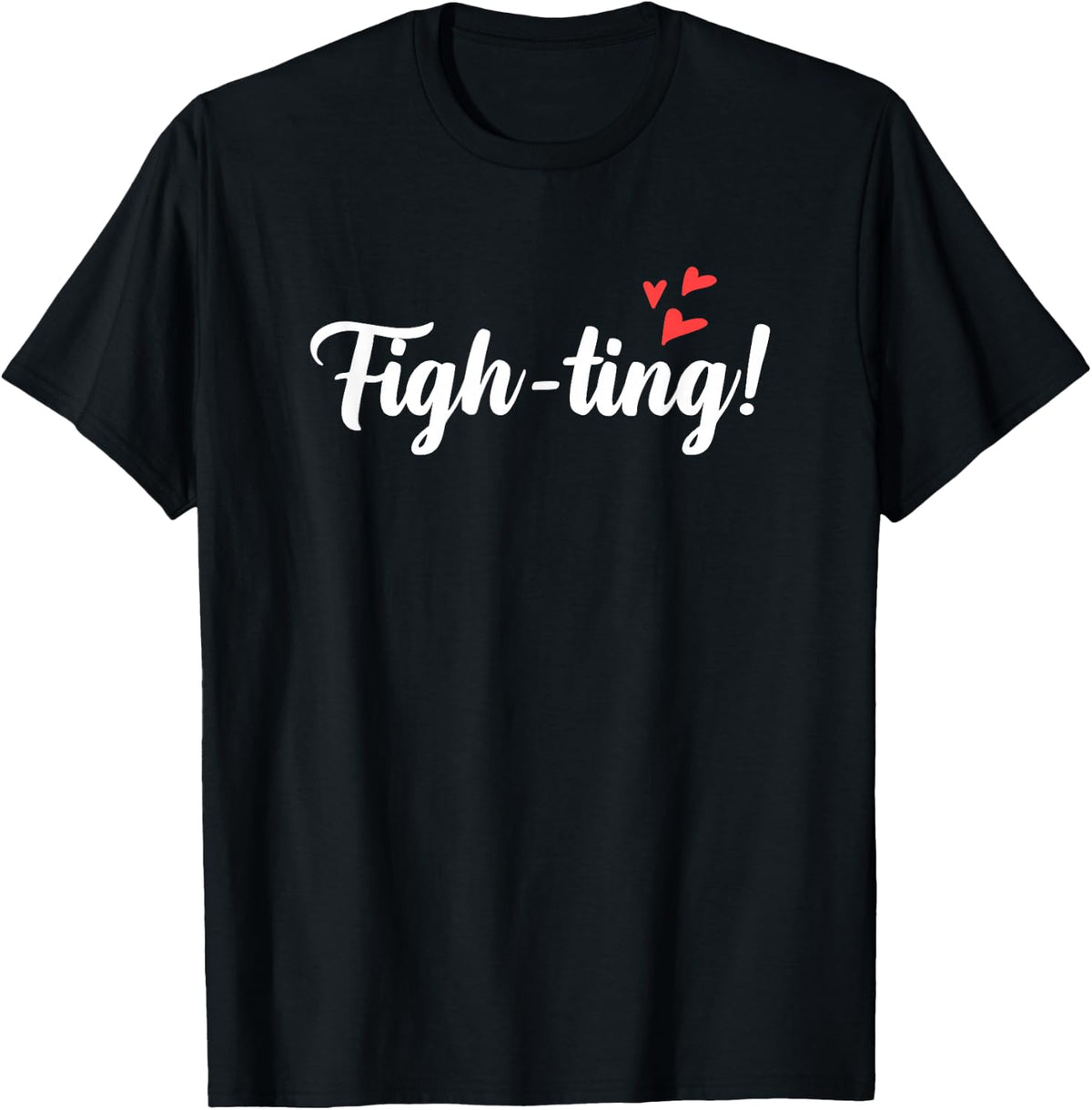 K-Drama Lover Figh-ting Watching Korean Drama Fan K-pop T-Shirt - Black