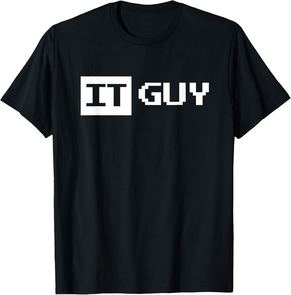 Funny IT Tech Support Help Desk T-Shirt - Black