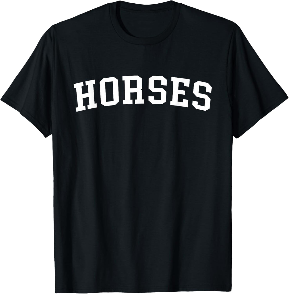Horses T-Shirt - Black