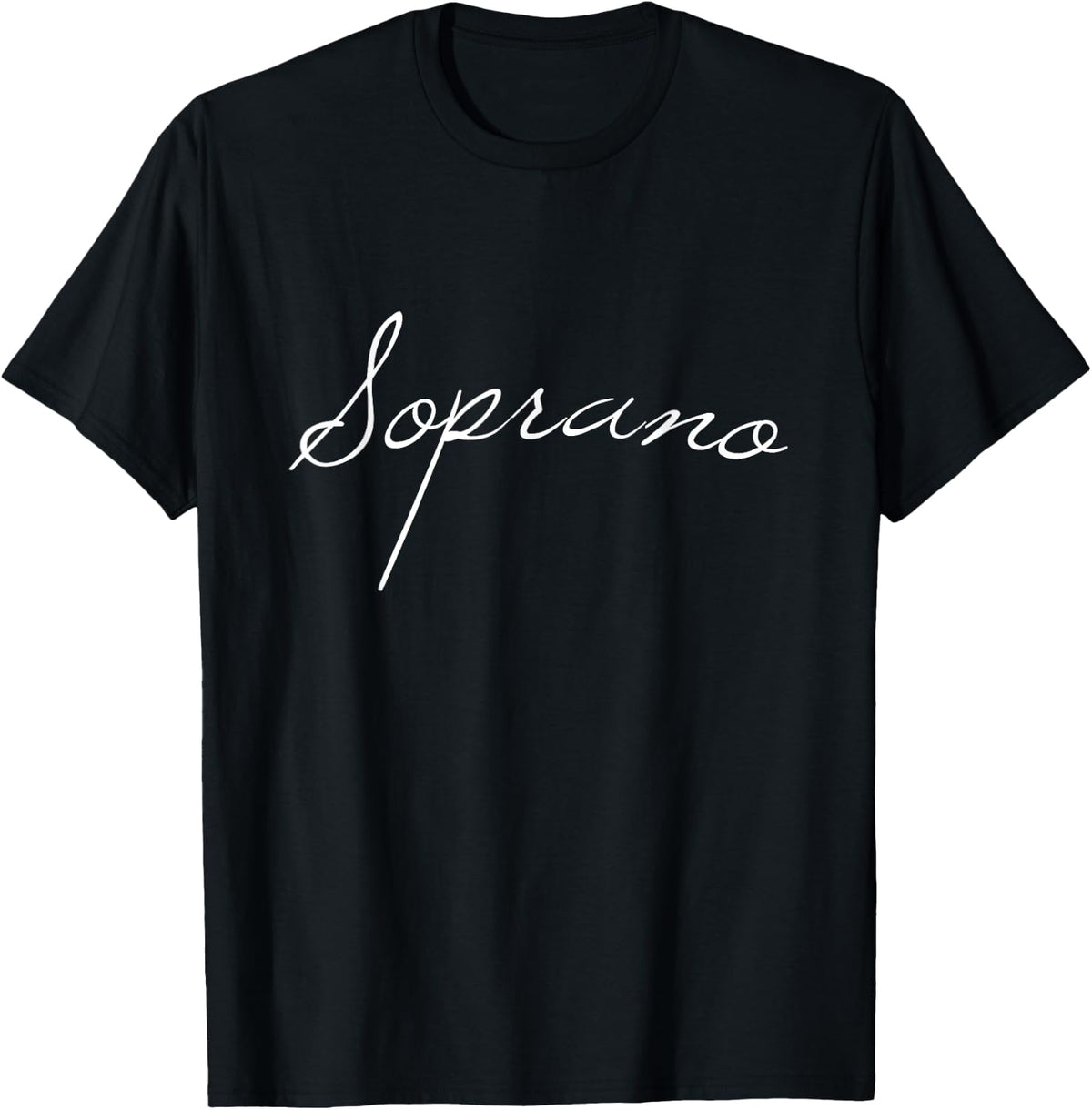 Soprano Singers Opera and Choir T-Shirt T-Shirt - Black