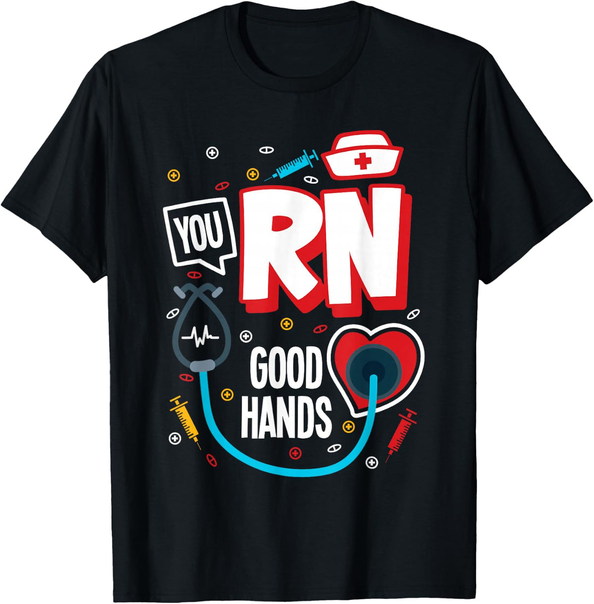Nurse T-Shirt - Black