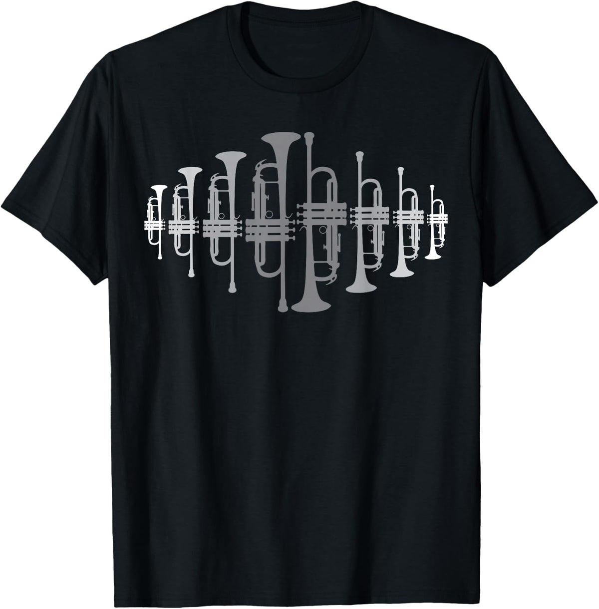 Trumpet Trumpeter Player T-Shirt - Black