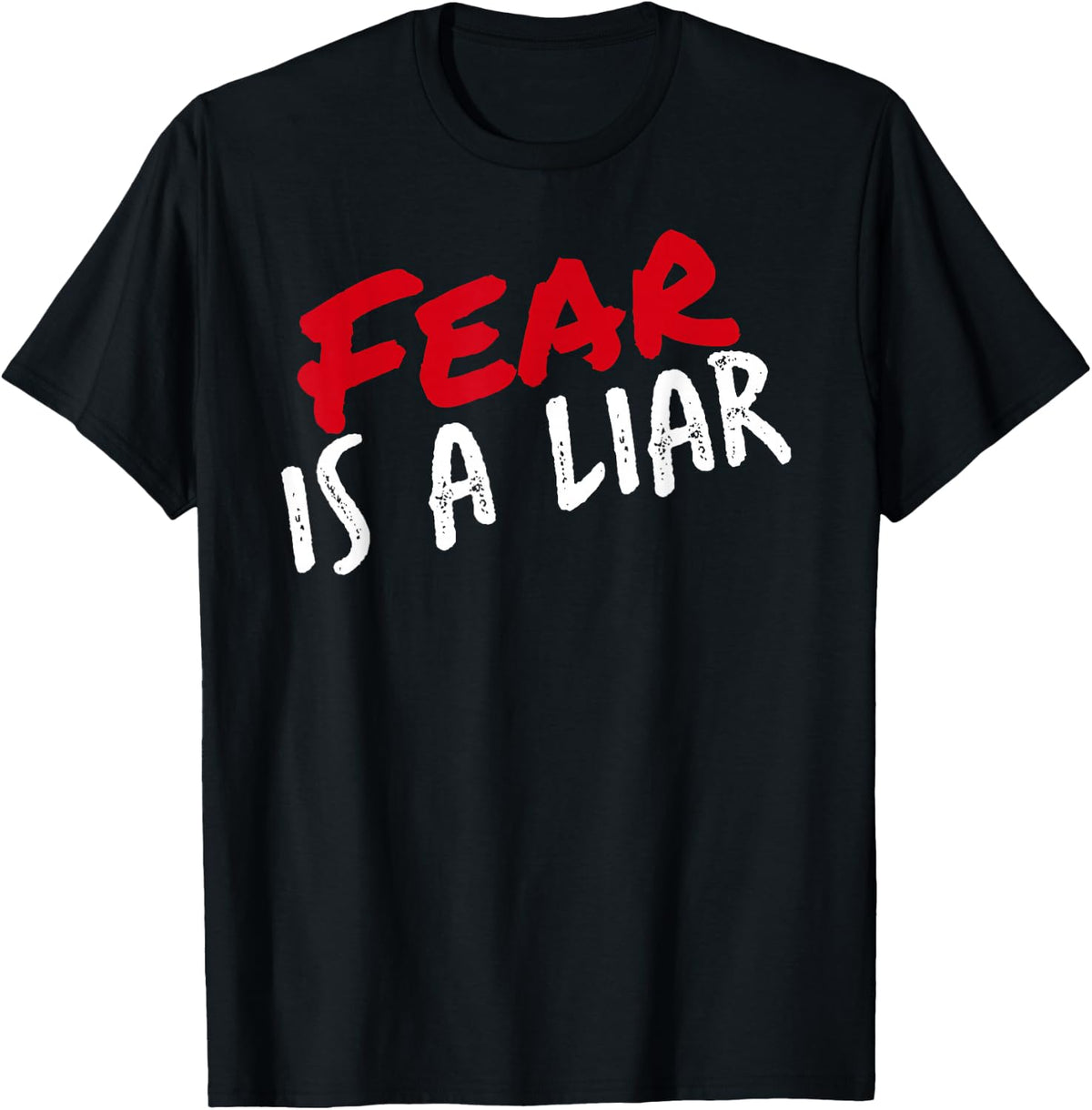 Fear Is A Liar - Follow the Way and the Truth T-Shirt - Black