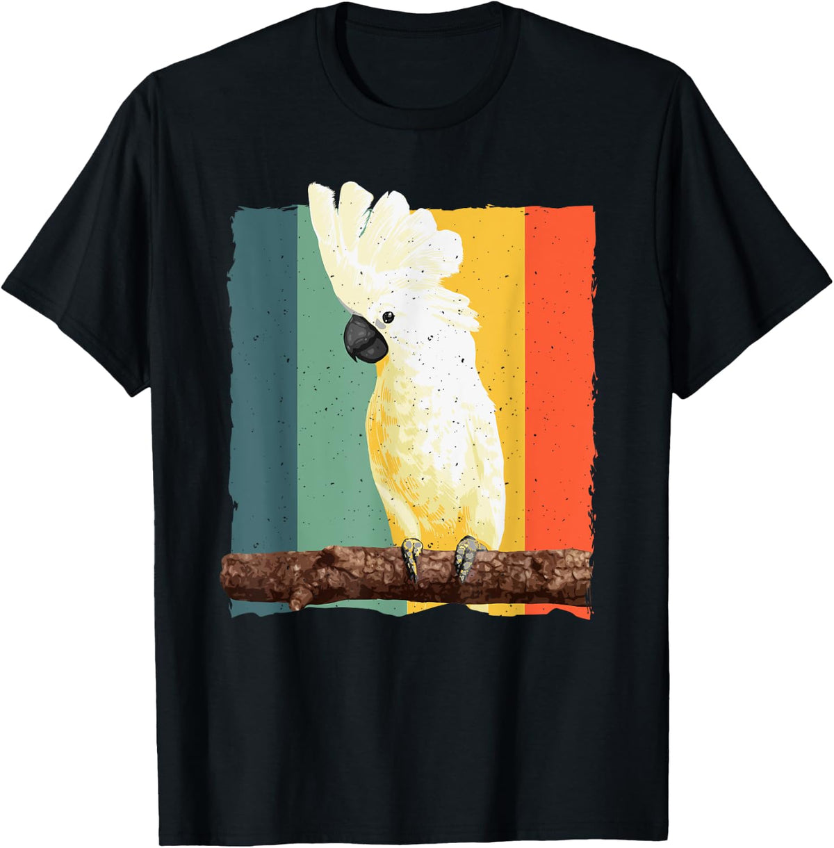 Cool Cockatoo Art For Men Women Parrot Lover Goffin Cockatoo T-Shirt - Black
