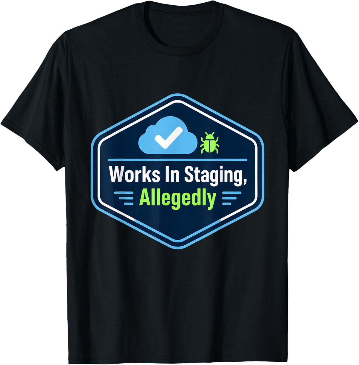 Frontend Professionally Developed Developer Coder Programmer T-Shirt - Black