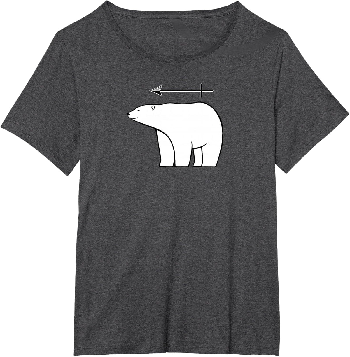 Eisbär Funny Chemistry Science Pun Men and Women T-Shirt - Dark Heather Grey