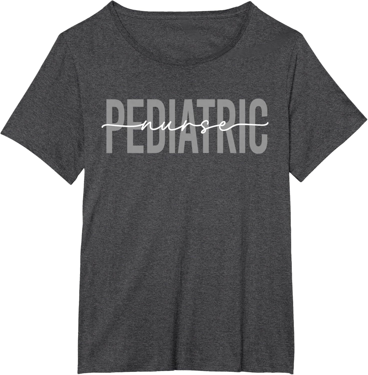 Pediatric Nurse PEDS Nursing Appreciation Pediatric T-Shirt - Dark Heather Grey