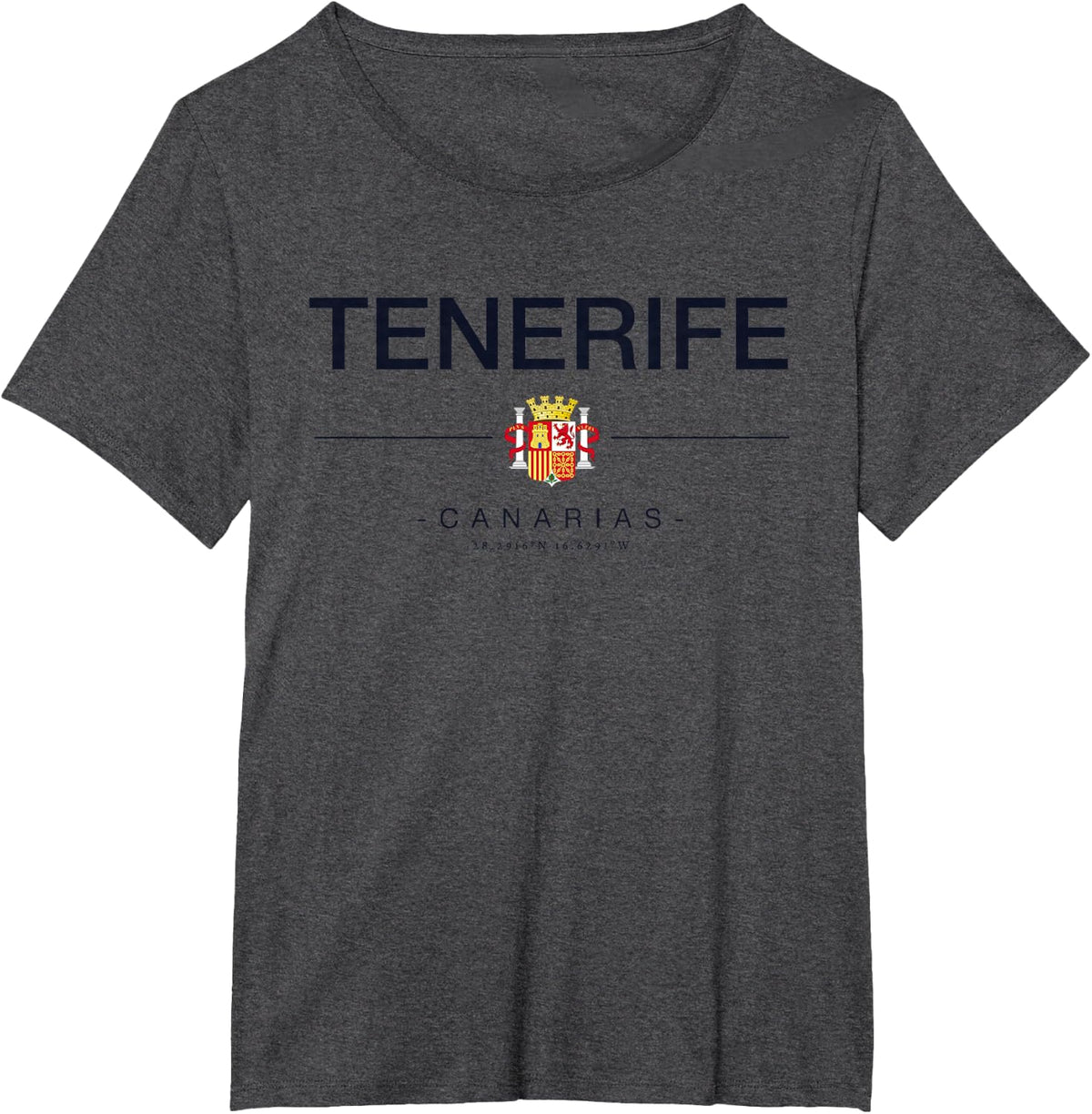 Tenerife T-Shirt - Dark Heather Grey