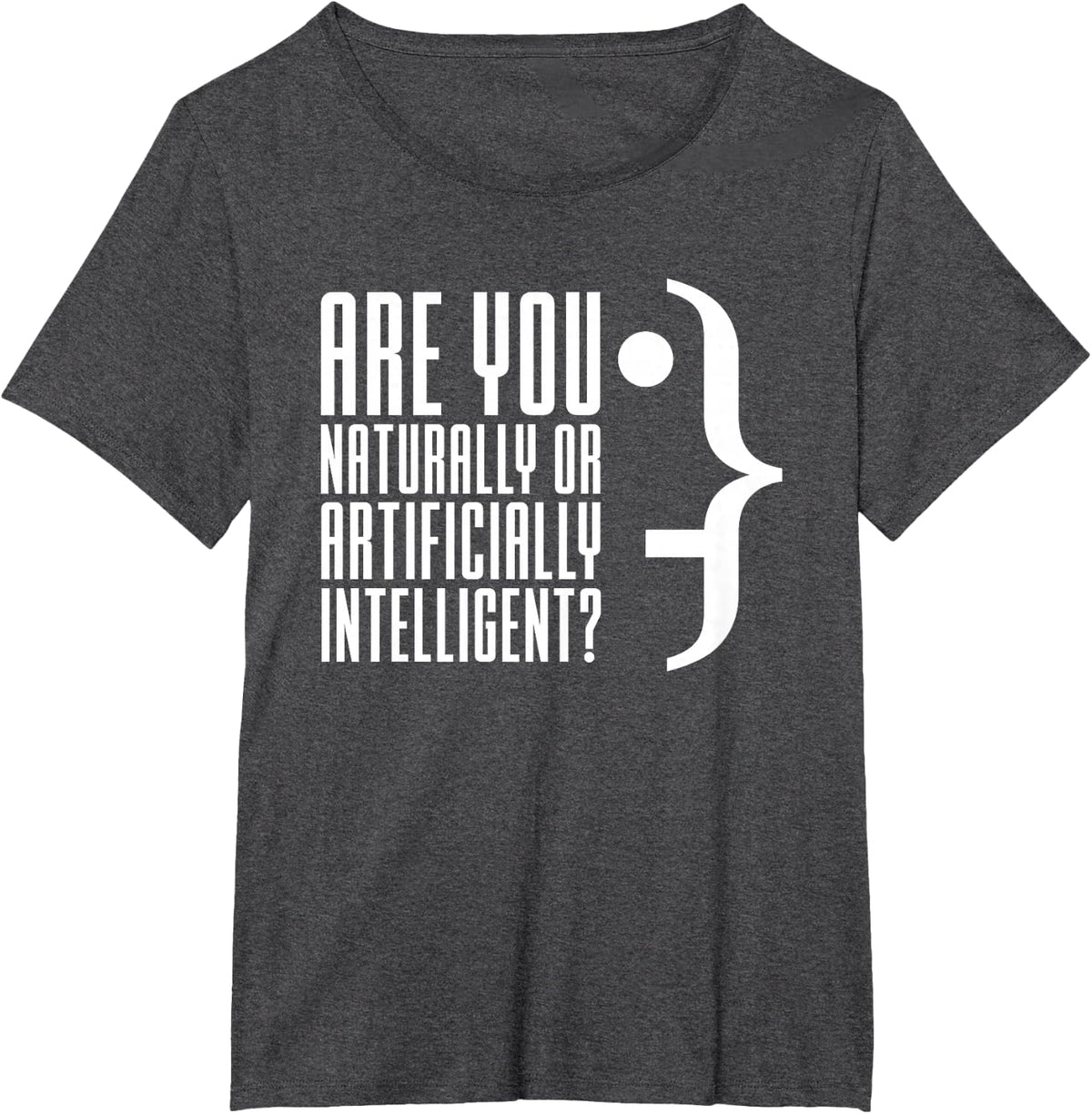 Developer Computer Science - Software Engineer Programmer T-Shirt - Dark Heather Grey