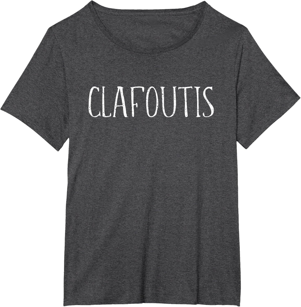 Clafoutis Design For Men Women Funny Clafoutis T-Shirt - Dark Heather Grey