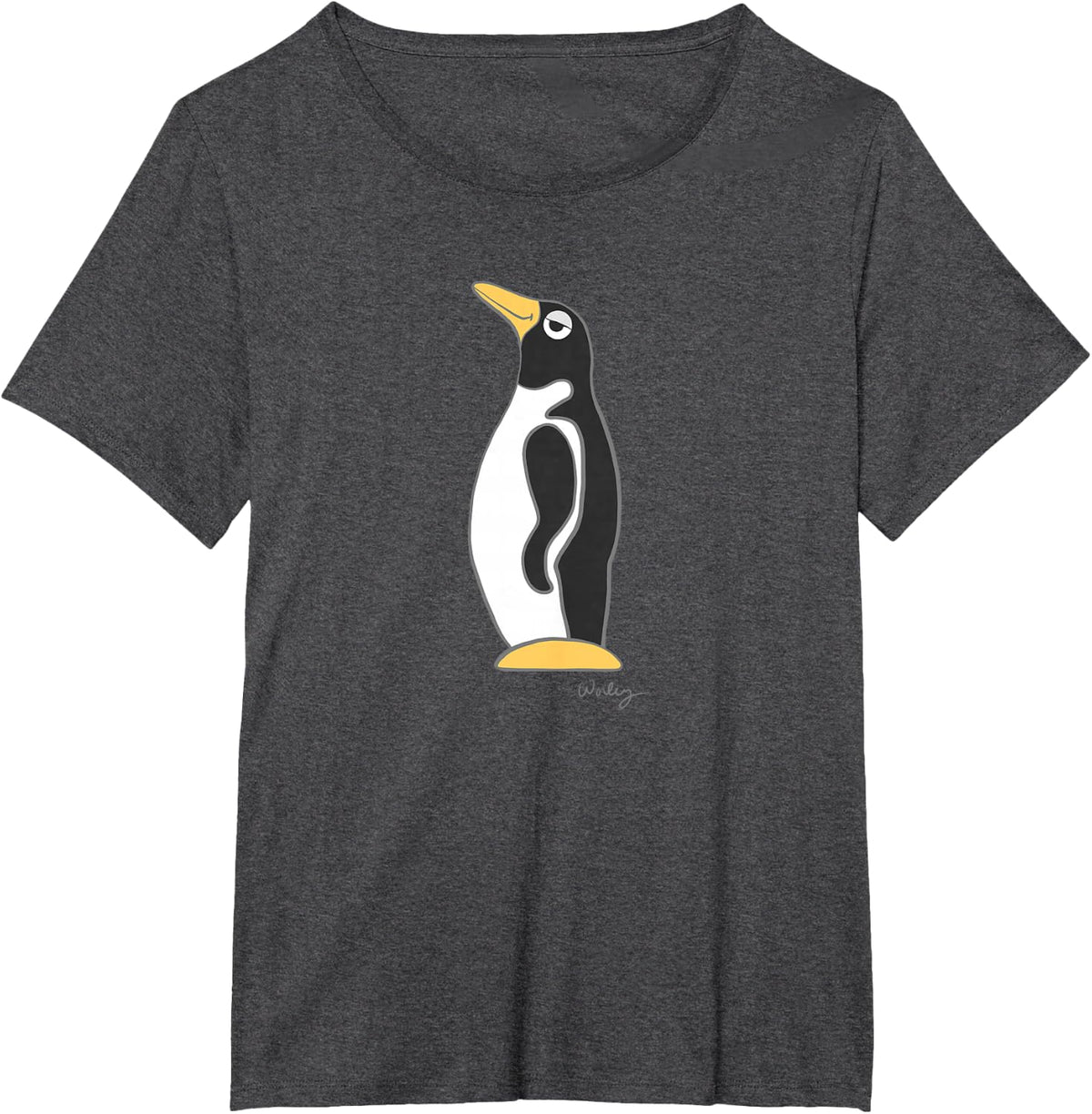 Penguin Park Signature T-Shirt - Dark Heather Grey