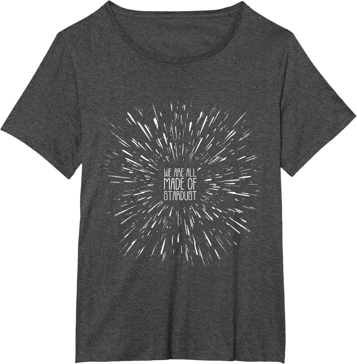 Neil deGrasse Tyson We are All Made of Stardust Sweatshirt T-Shirt - Dark Heather Grey