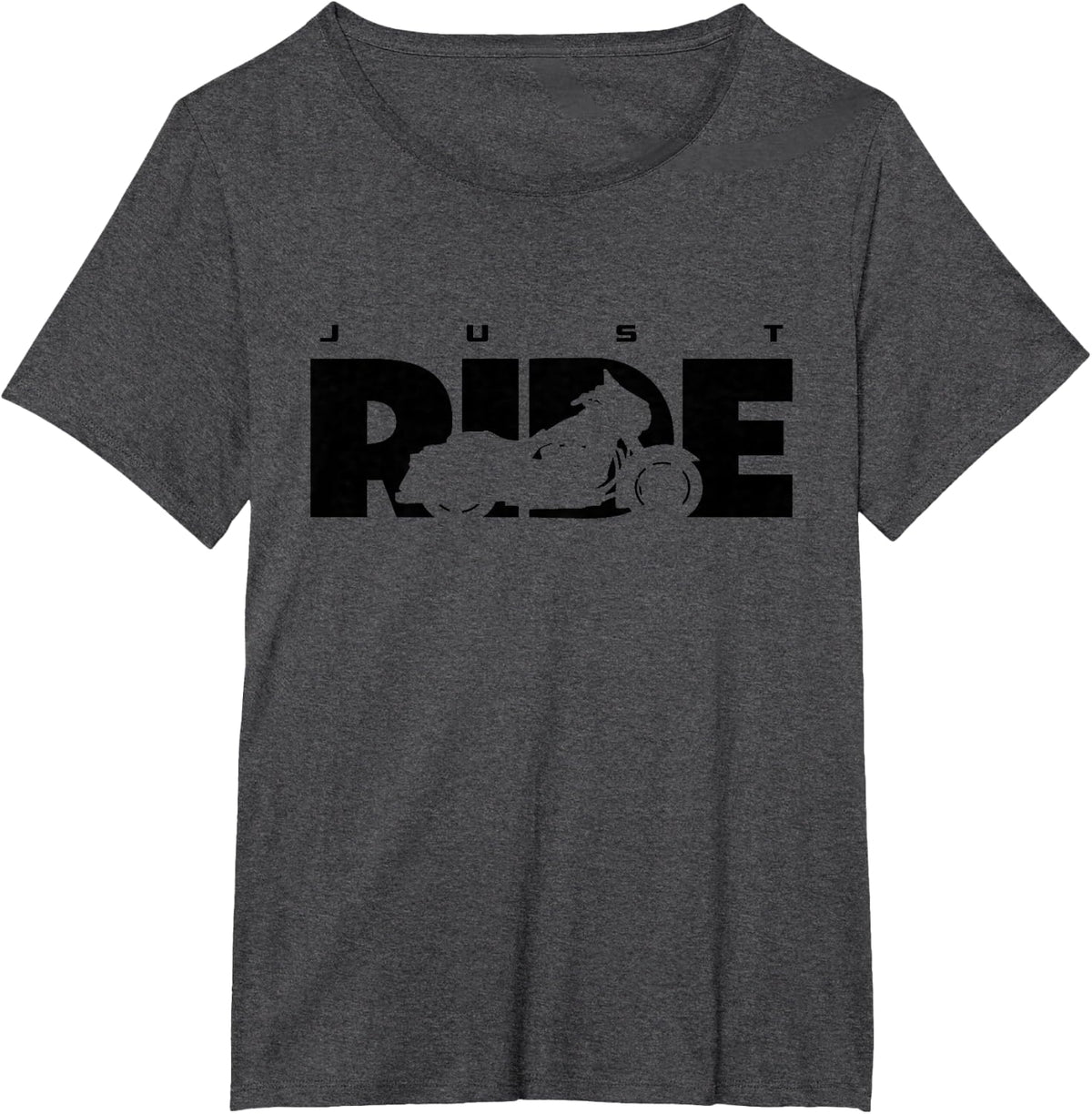 Motorcycle T-Shirt - Dark Heather Grey