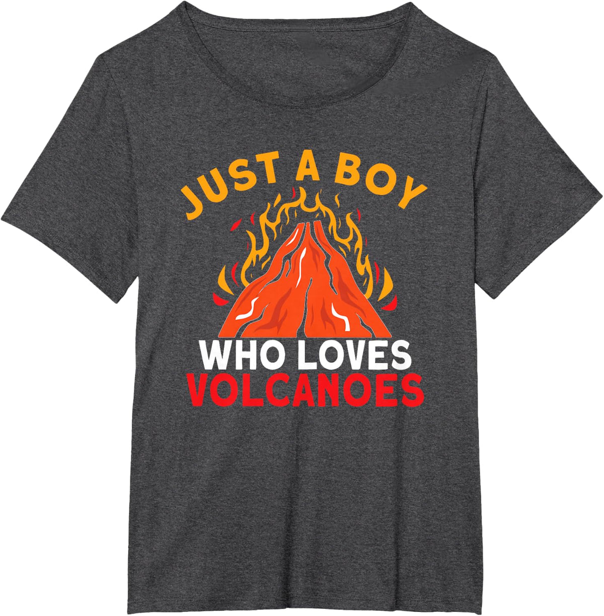 Geologist Volcano Geology Rock Hunter Rock Hunting T-Shirt - Dark Heather Grey