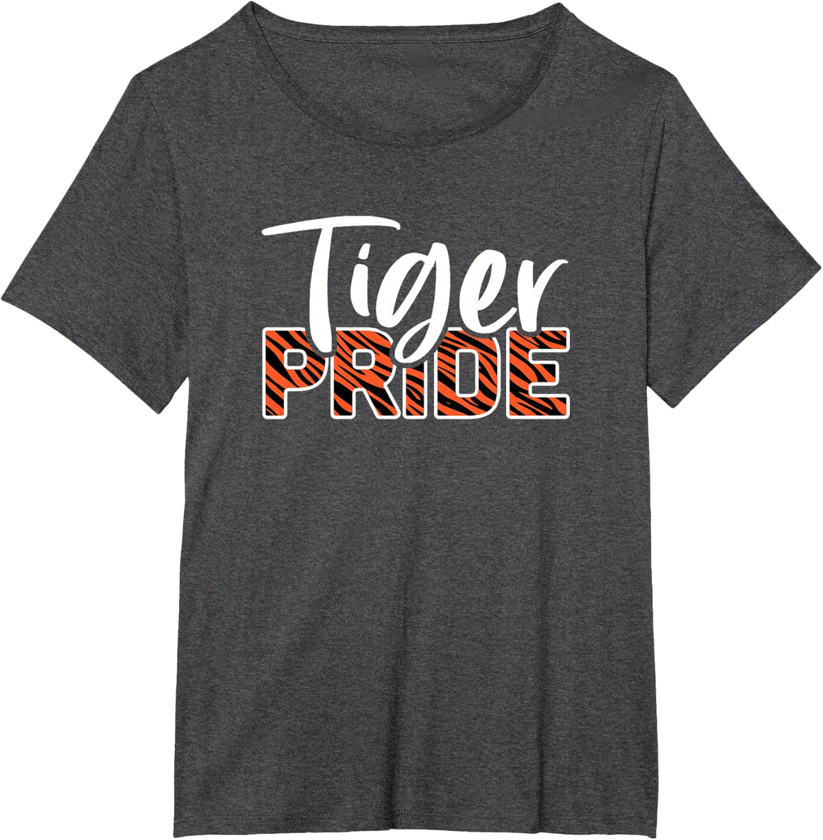 Tiger Pride T-Shirt - Dark Heather Grey