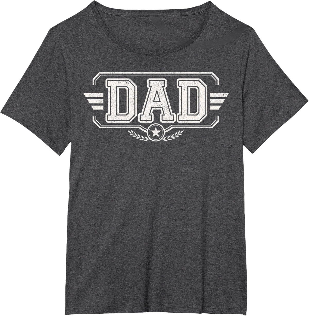 Dad Design T-Shirt - Dark Heather Grey