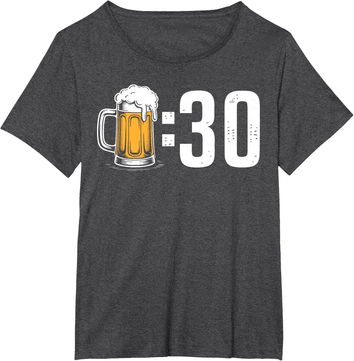 Homebrew Drinking Beer 30 Brewer T-Shirt - Dark Heather Grey