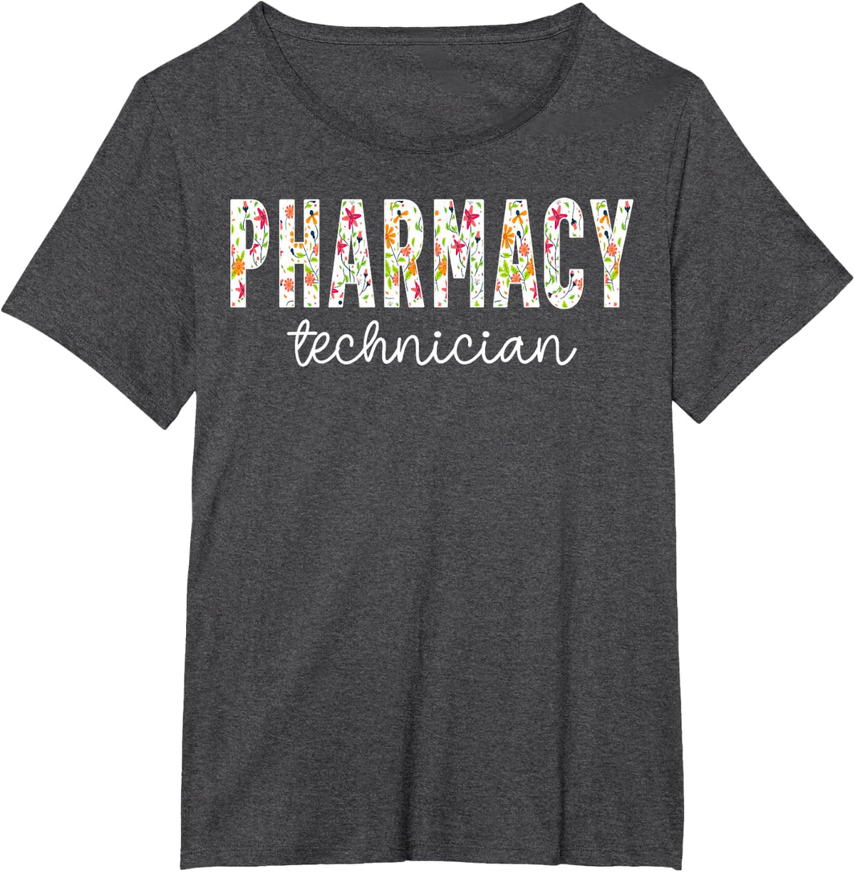 Pharmacy Technician - Pharmacist Funny Pharm Tech T-Shirt - Dark Heather Grey