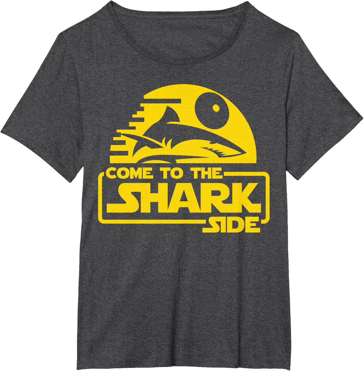 Come To The Shark Site Shirt Shark Lovers Scuba Diver Gift T-Shirt - Dark Heather Grey