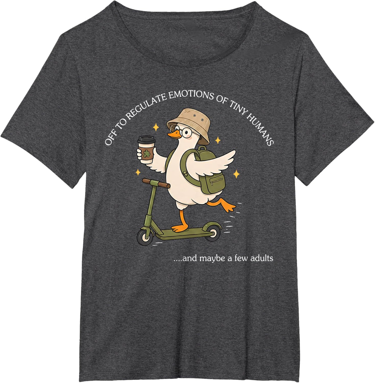 Teacher T-Shirt - Dark Heather Grey