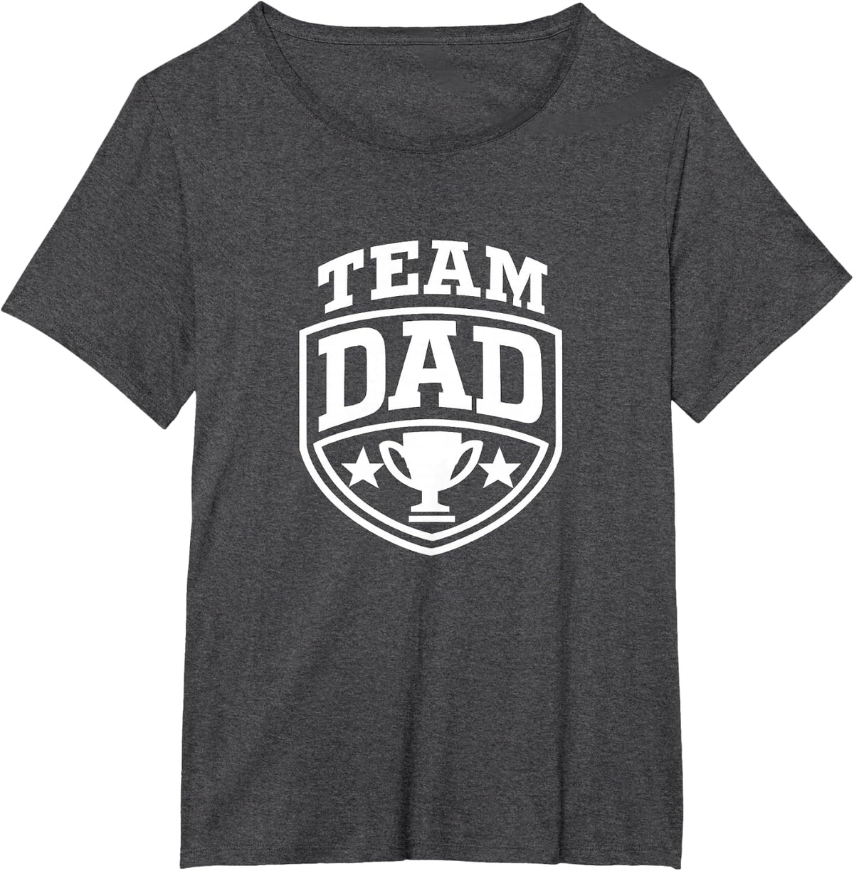 Team Dad - T-Shirt - Dark Heather Grey
