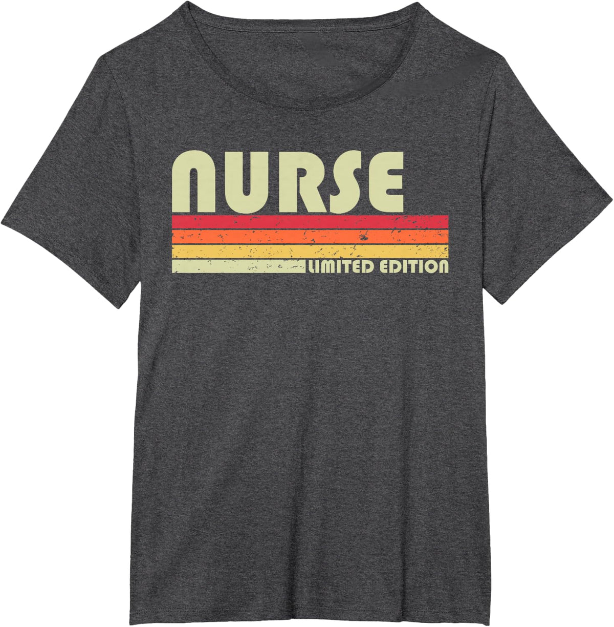 NURSE Funny Job Title Profession Birthday Worker Idea T-Shirt - Dark Heather Grey
