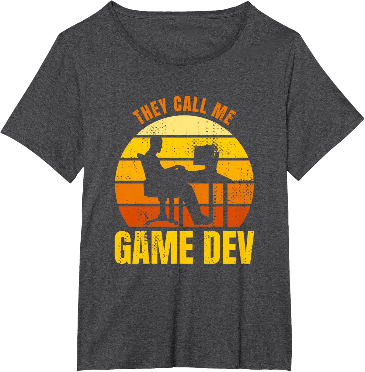 Game Developer Game Programmer Game Development T-Shirt - Dark Heather Grey