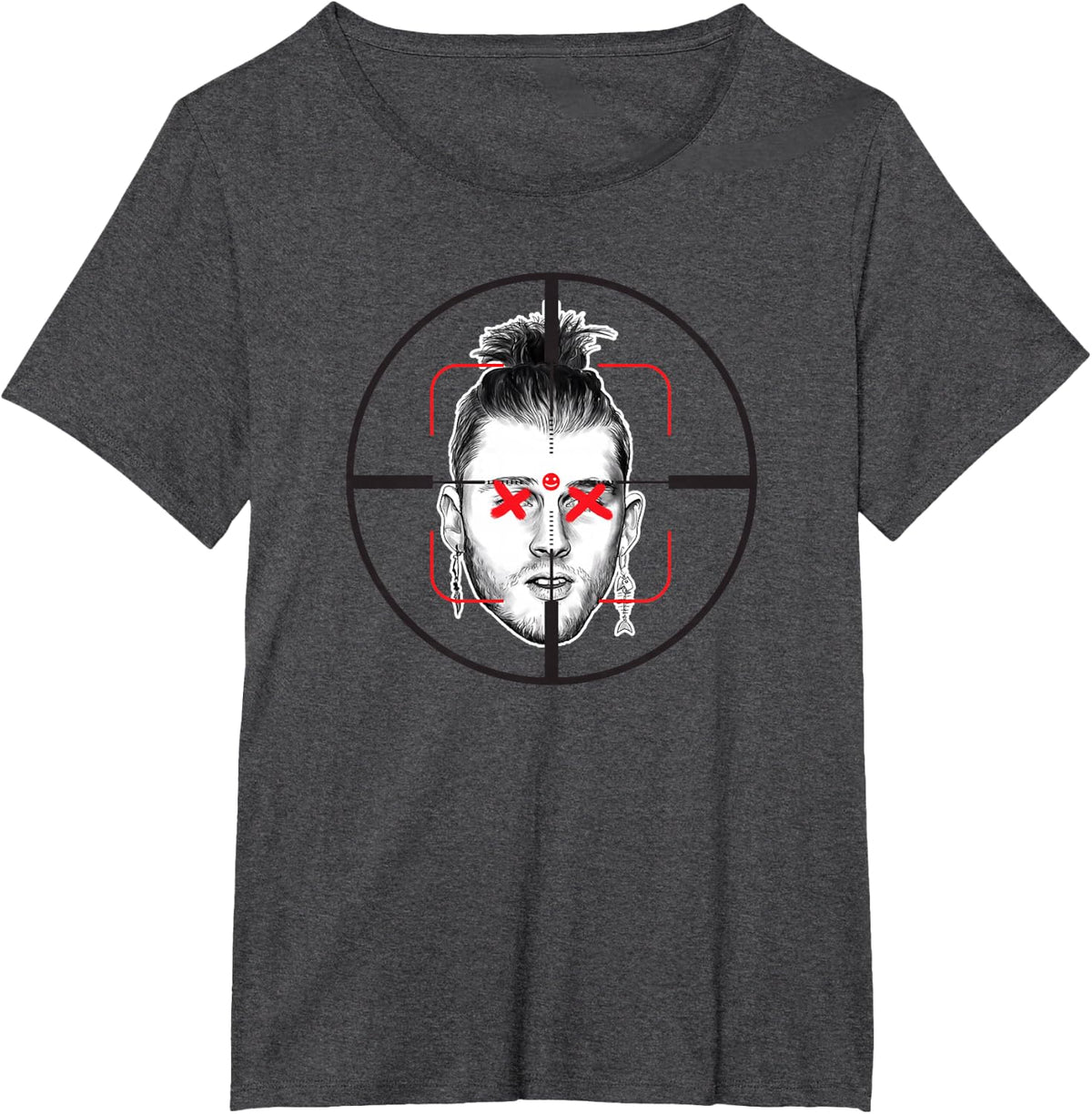 The Killshot Rap Tee T-Shirt - Dark Heather Grey