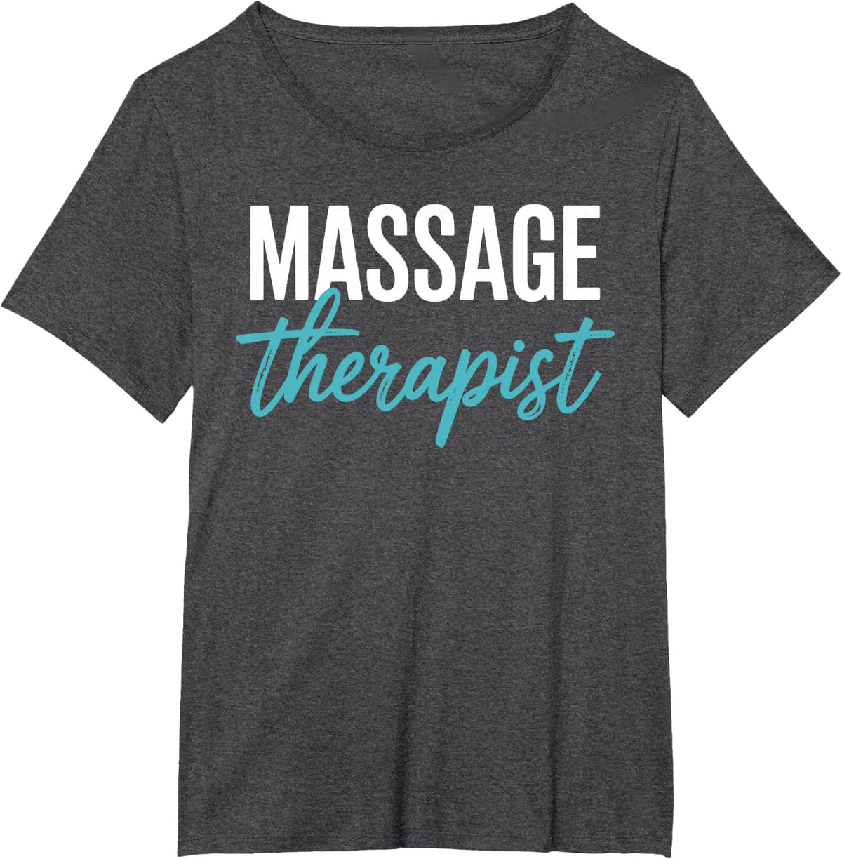 Cute Massage Therapist Art for Men Women Massage Therapist T-Shirt - Dark Heather Grey