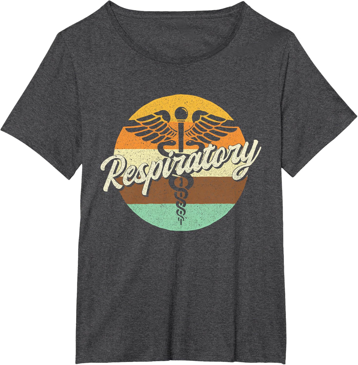 Respiratory Therapist - Pulmonology Lung Doctor RT Therapy T-Shirt - Dark Heather Grey