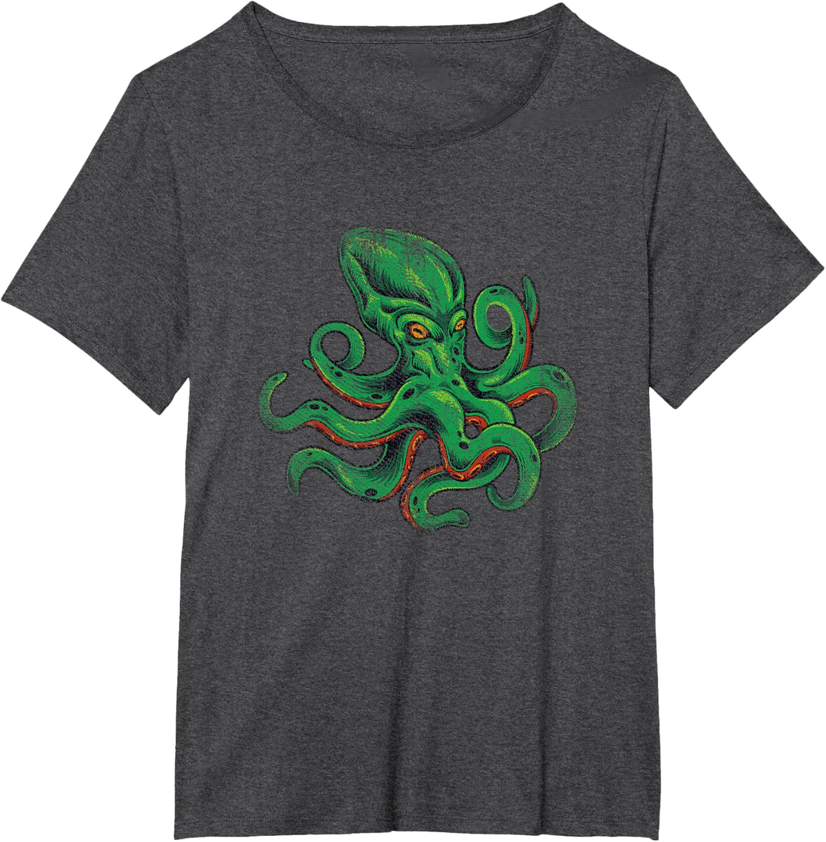 Vintage Octopus T-Shirt - Dark Heather Grey