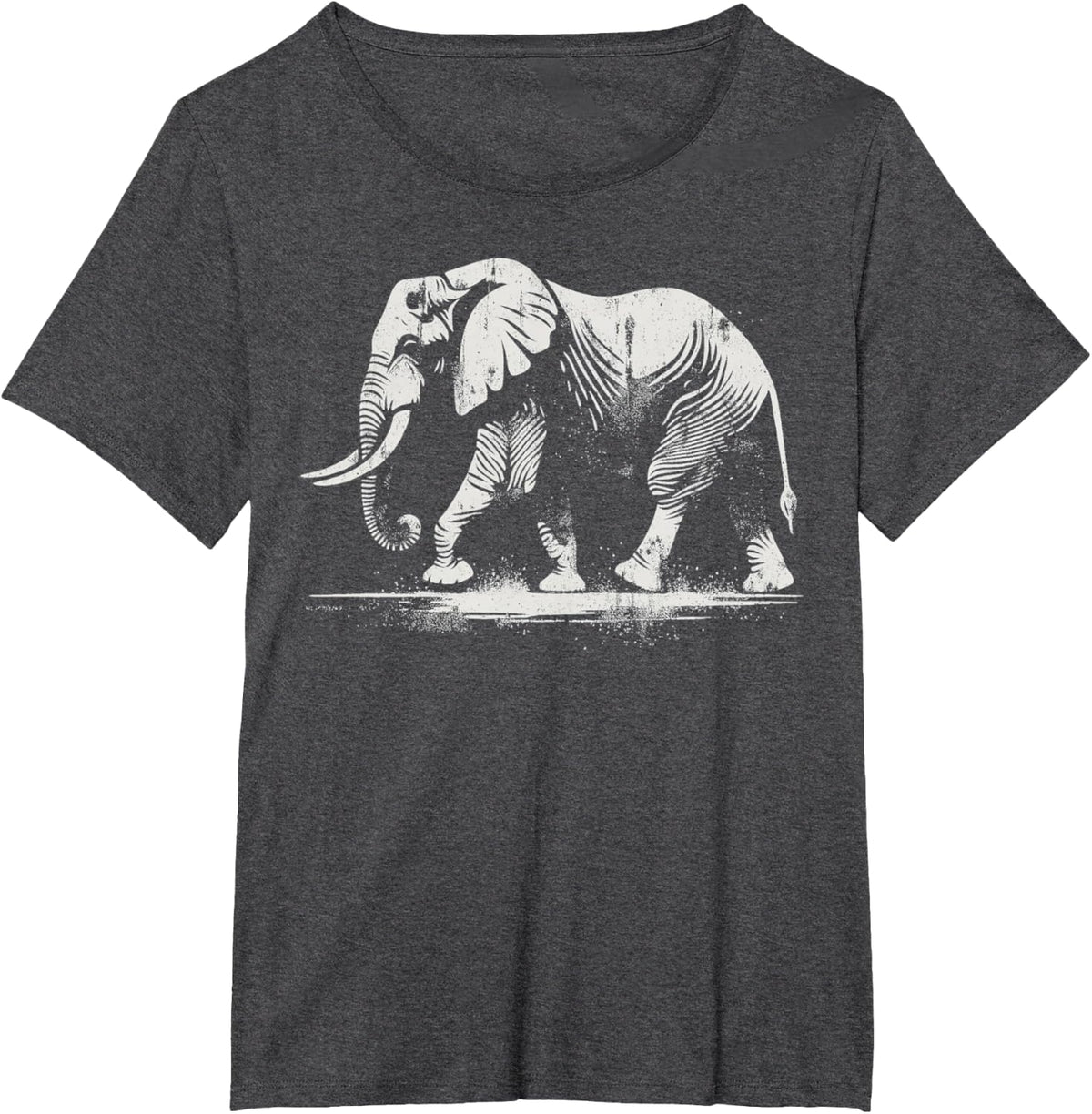 Elephant T-Shirt - Dark Heather Grey