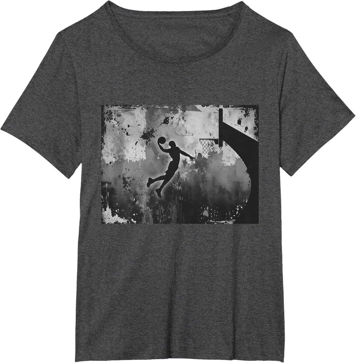 Basketball T-Shirt - Dark Heather Grey