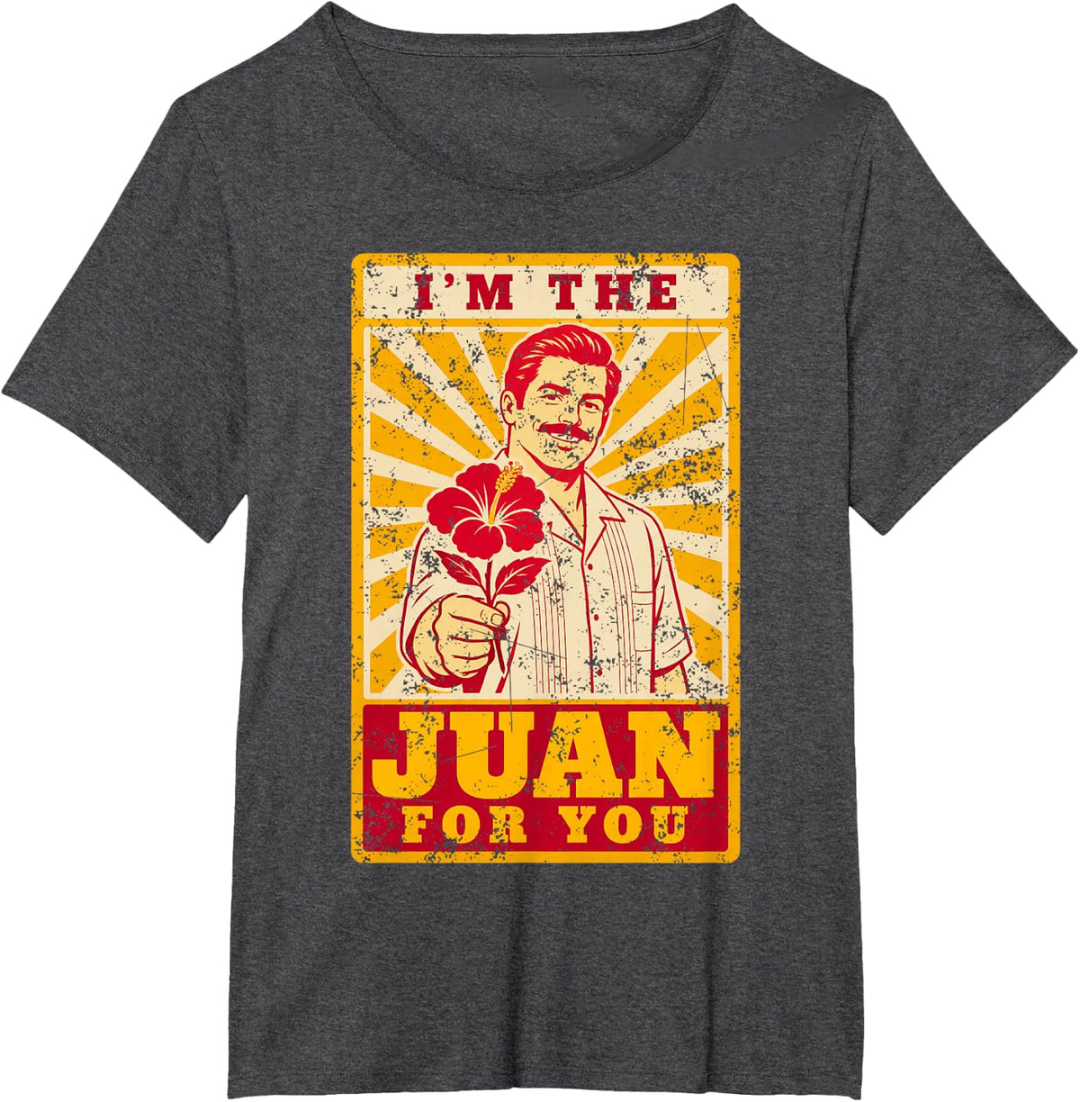 I'm the Juan for You - Hispanic Heritage Teacher T-Shirt - Dark Heather Grey