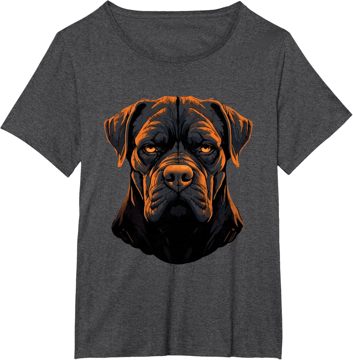 Cane Corso Colorful T-Shirt - Dark Heather Grey