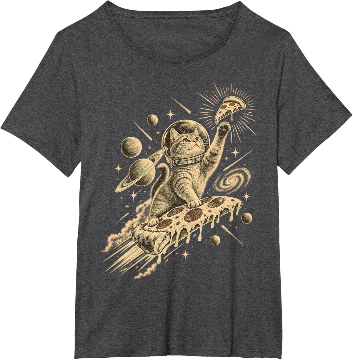 Cat Lovers and Feline Companions T-Shirt - Dark Heather Grey
