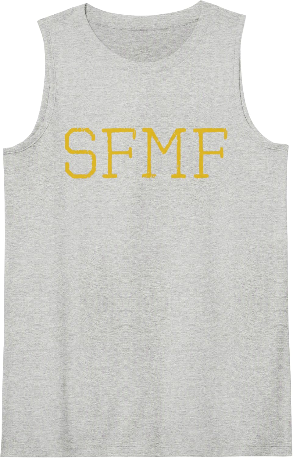 SFMF Motivated Military Veteran Slang SFMF Sleeveless Tank Top - Heather Grey
