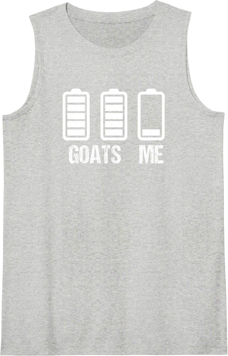 Funny Goat mom, Goat dad Tank Top - Heather Grey