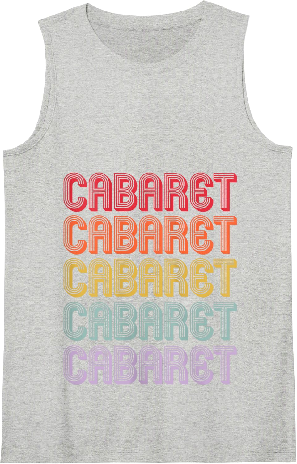 Cabaret Tank Top - Heather Grey