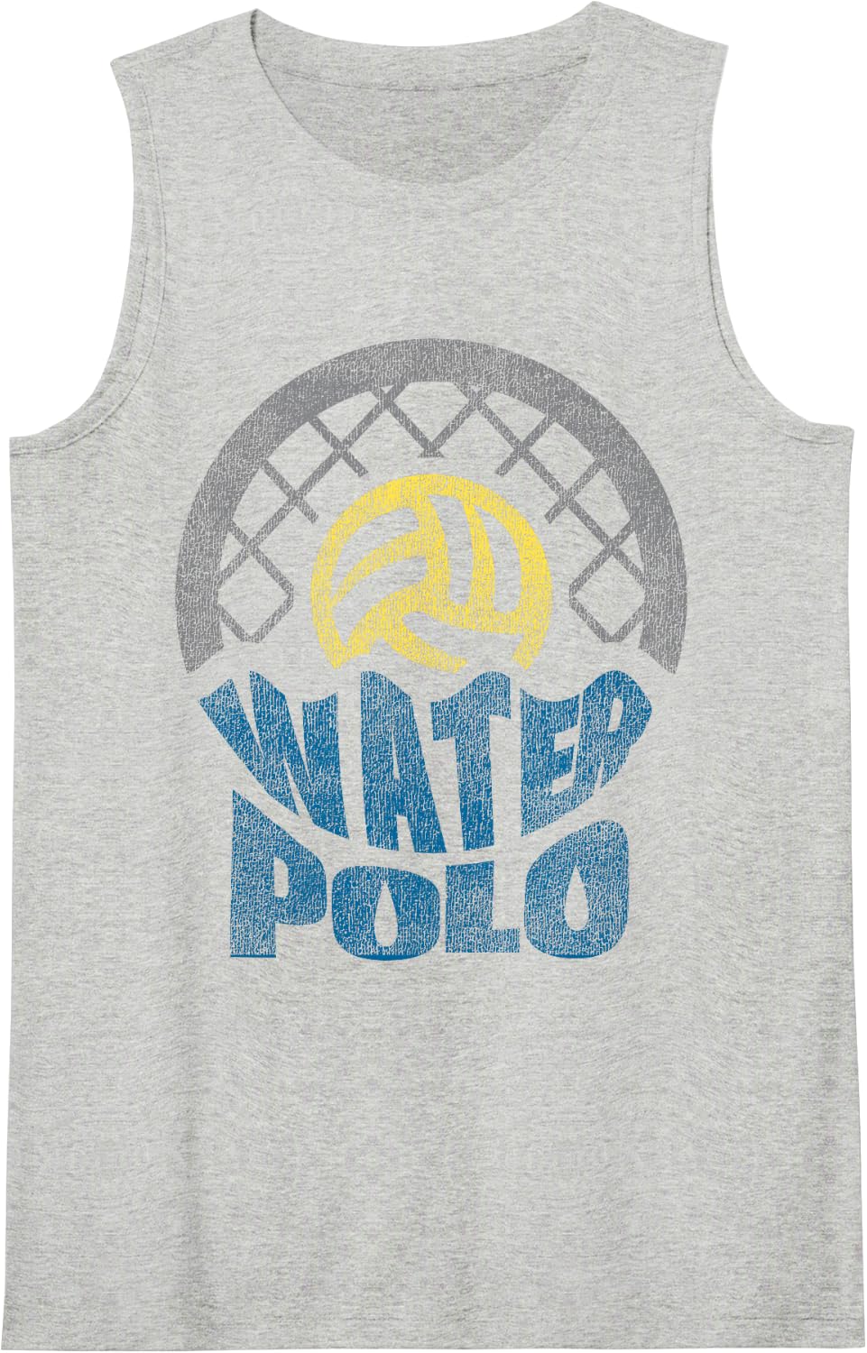 Water Polo Water Polo Sleeveless Tank Top - Heather Grey