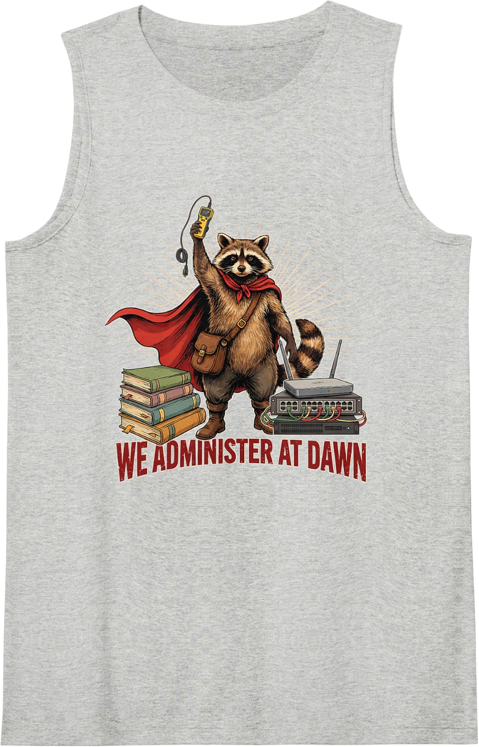 Network Administration Sysadmin System Administration Tank Top - Heather Grey