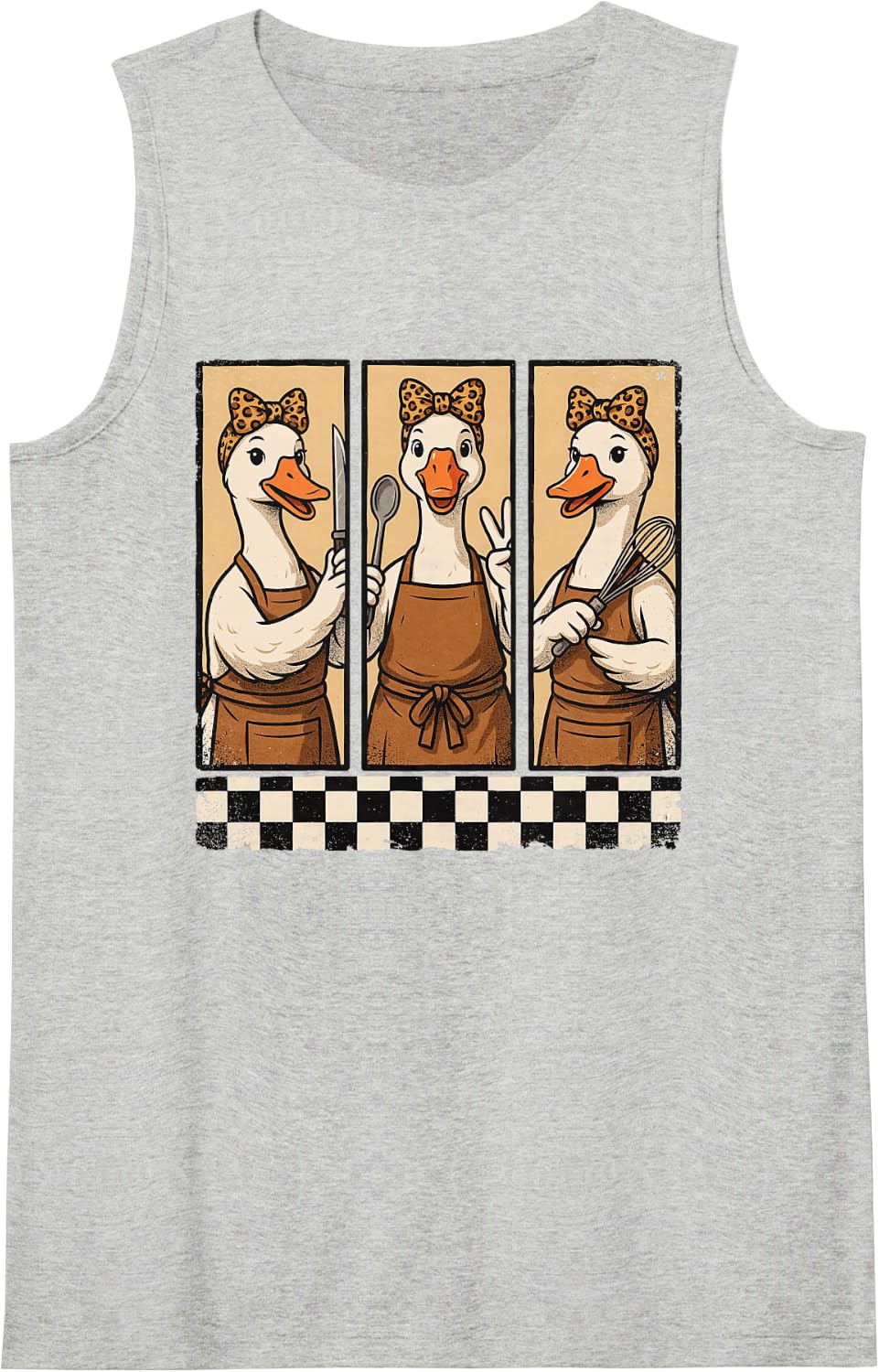 Sous Chef Kitchen Second Under Chef Culinary Tank Top - Heather Grey