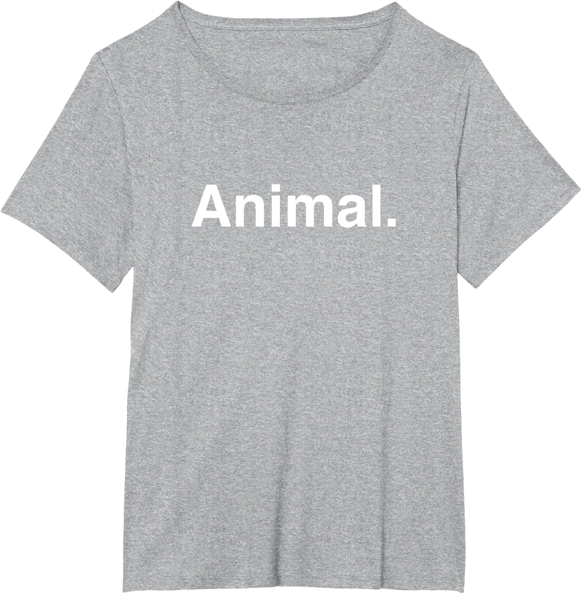 Animal T-Shirt - Heather Grey