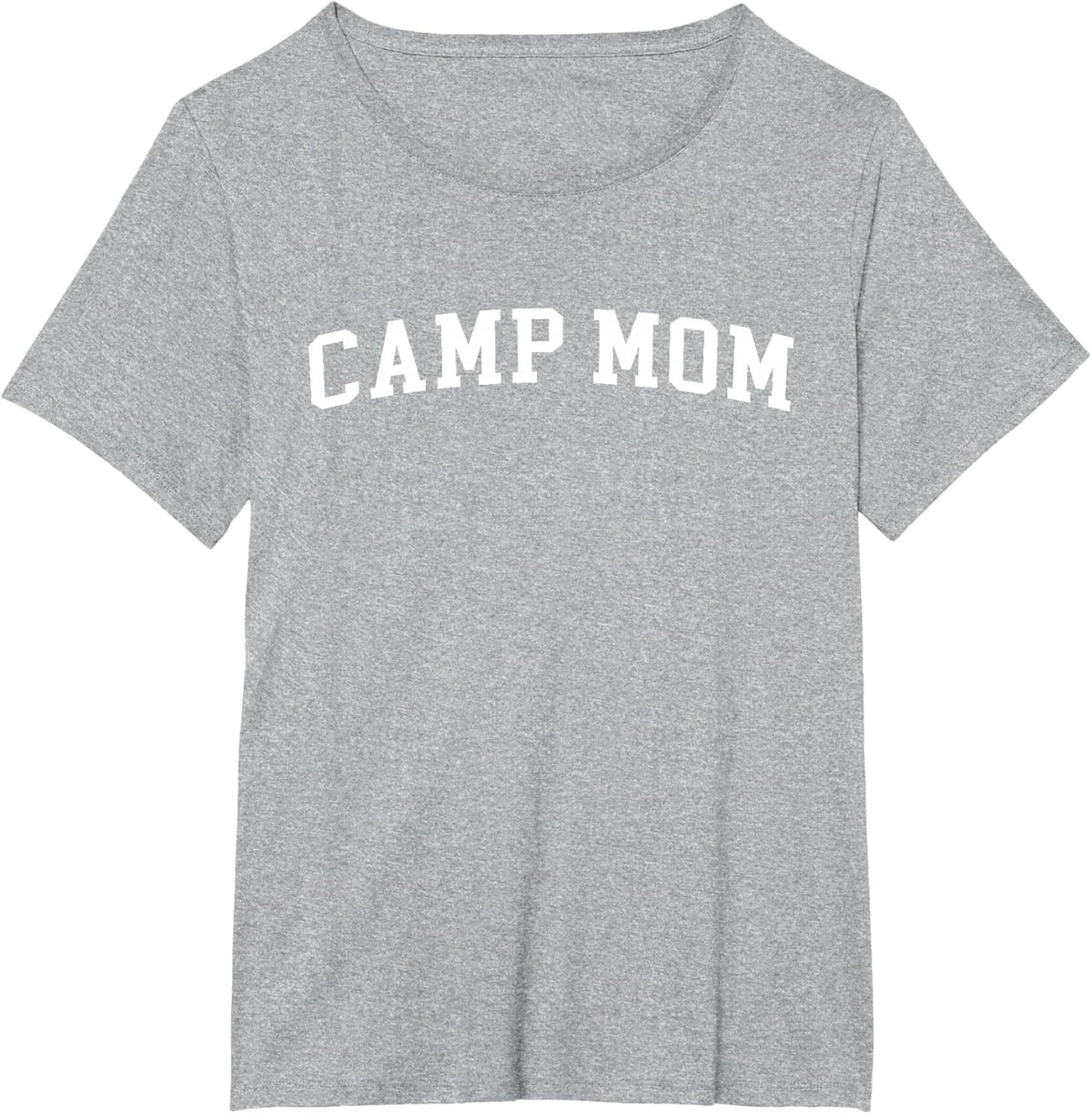 Camp Mom T-Shirt - Heather Grey