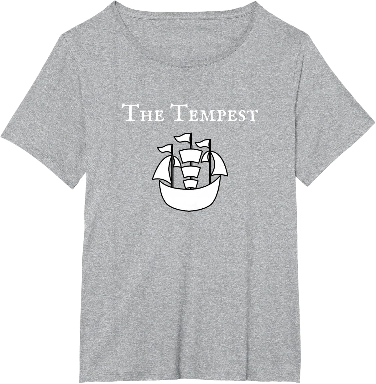 The Tempest Shakespeare Play Actor T-Shirt T-Shirt - Heather Grey