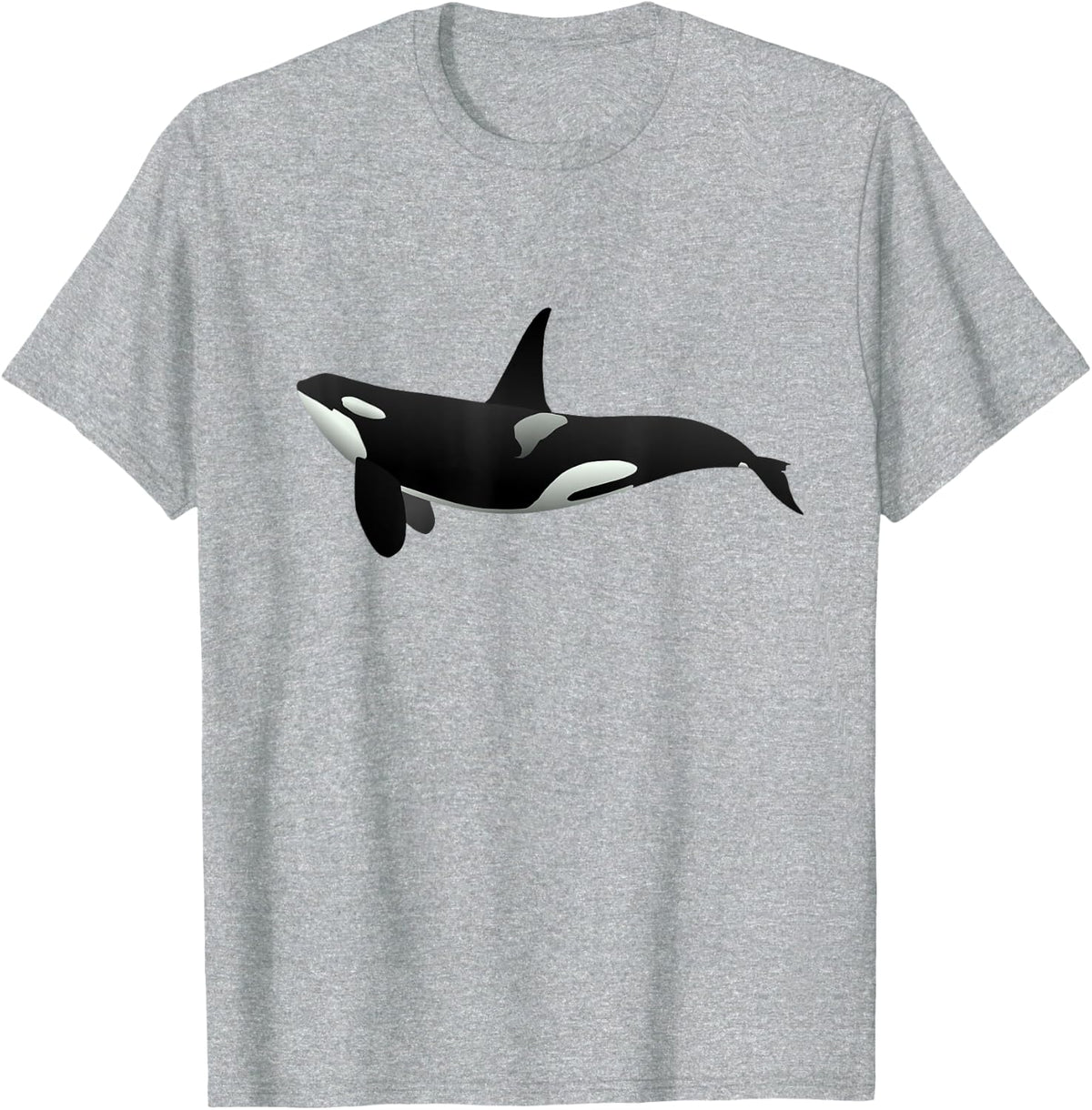 Killer Whale T-Shirt T-Shirt - Heather Grey