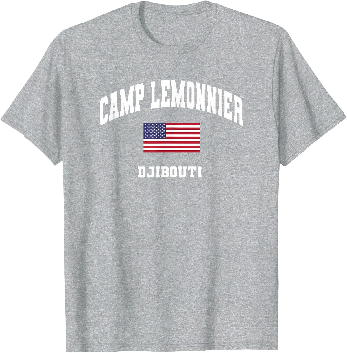 Camp Lemonnier T-Shirt - Heather Grey